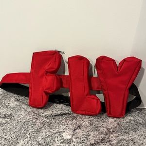 WALTER VAN BEIRENDONCK Fly Fanny pack